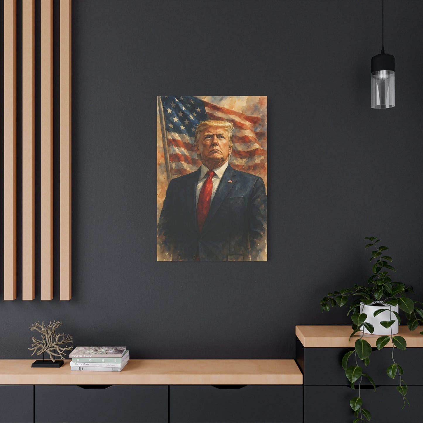 Donald J. Trump Canvas Wall Art