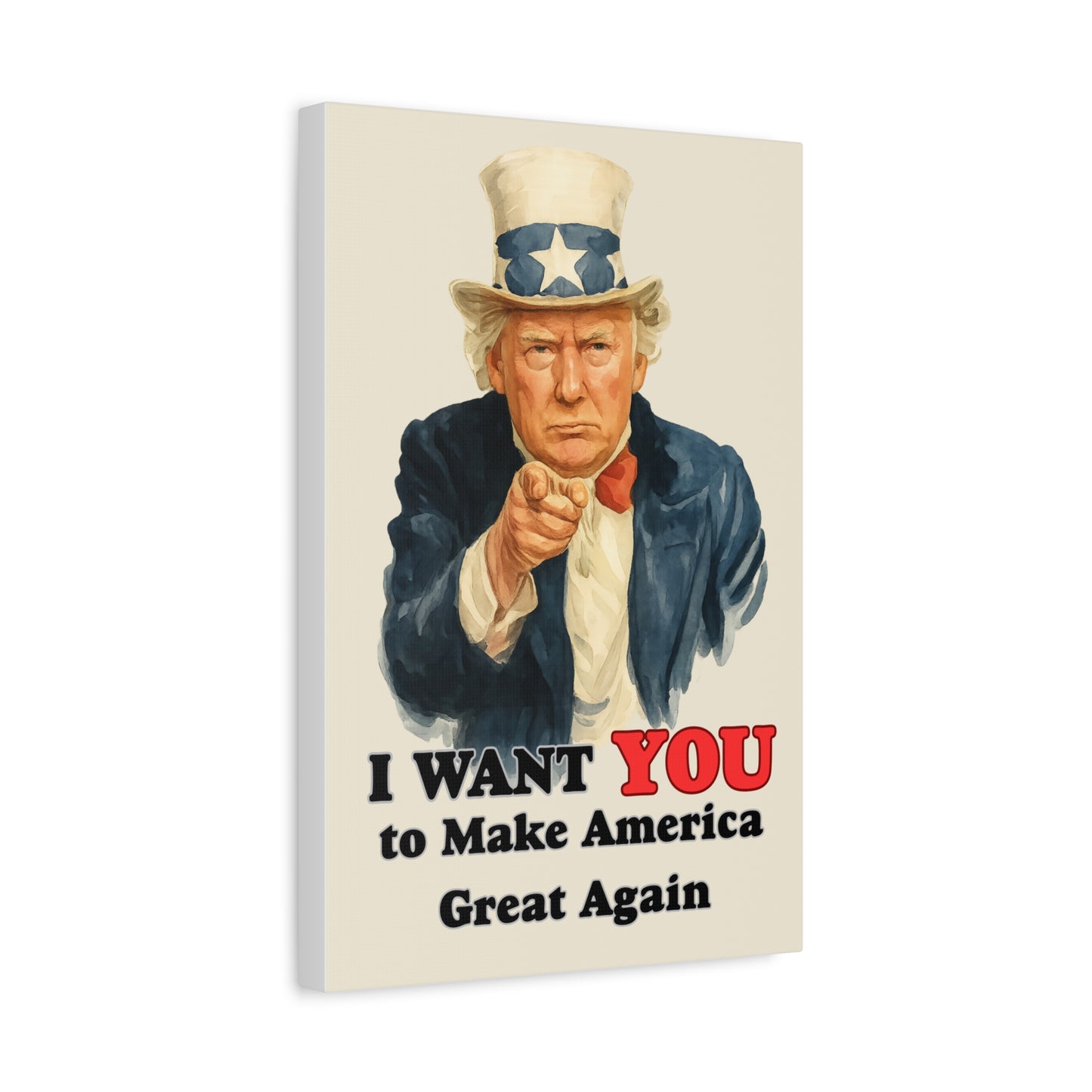 Trump “Uncle Sam” Canvas Wall Art