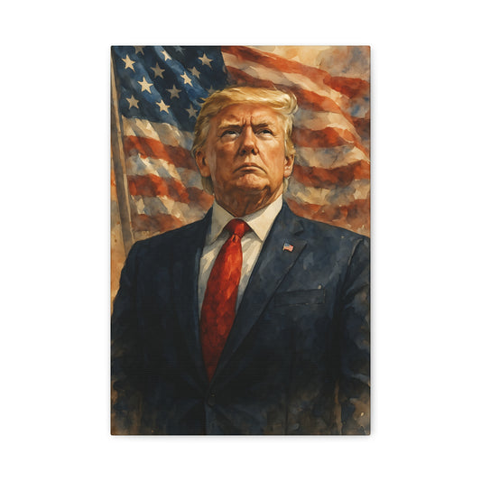 Donald J. Trump Canvas Wall Art