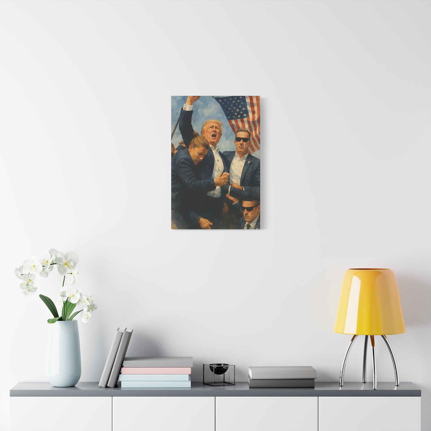 "Fight, Fight, Fight!"– Canvas Wall Art
