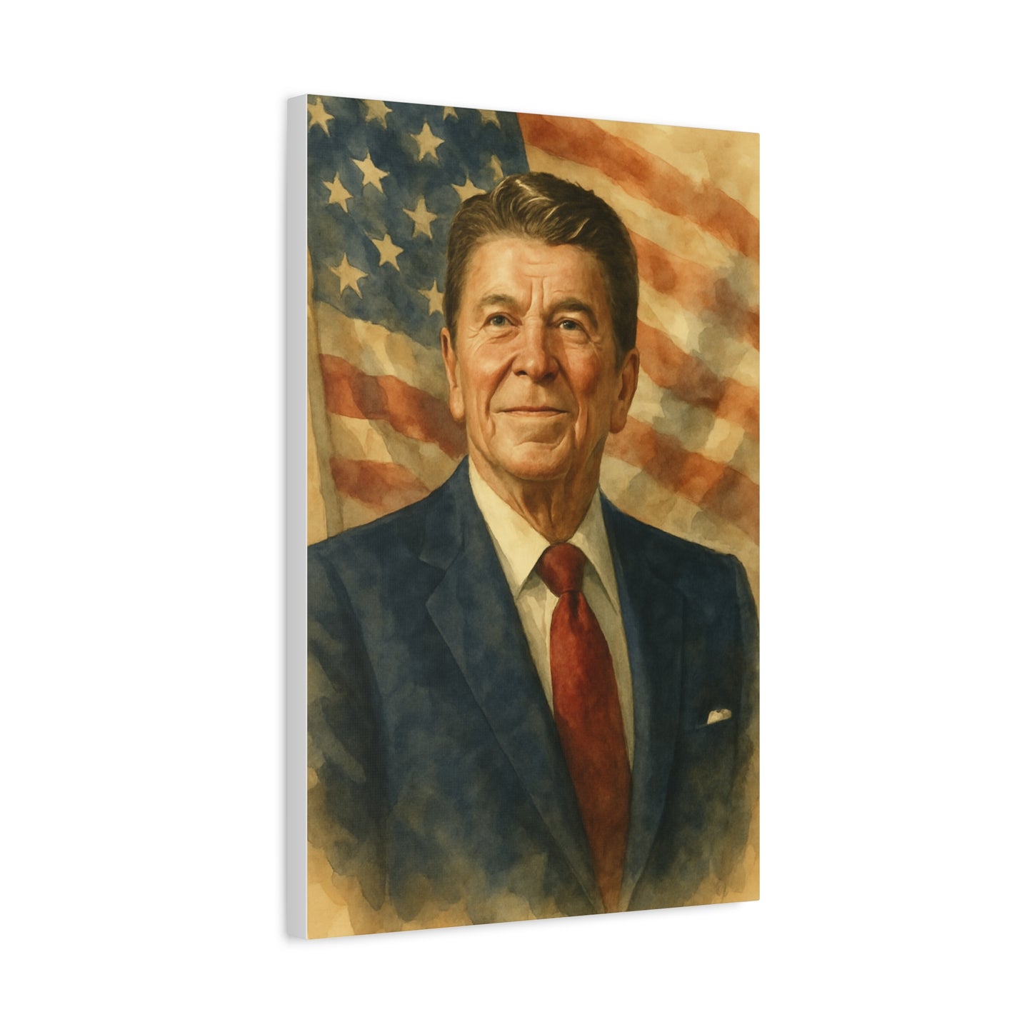 Ronald Regan Canvas Art